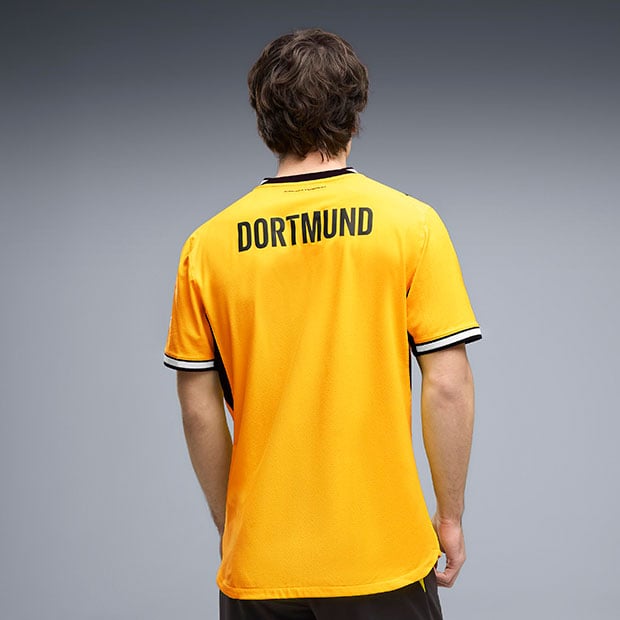 Borussia Dortmund Heimtrikot 2026/27 Player-Version – Model-Rückansicht