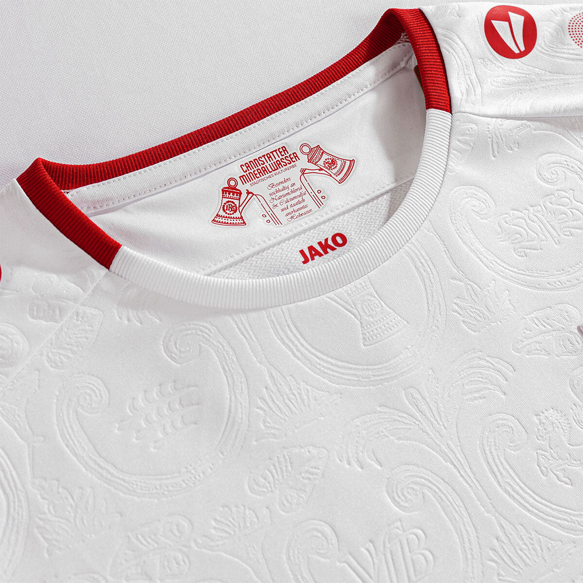 VfB Stuttgart Heimtrikot 2026/27 Fan – Kragendetail